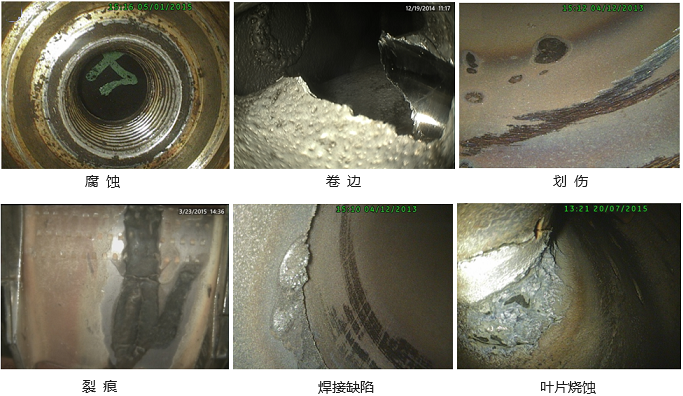 工業(yè)內(nèi)窺鏡能看到的14種典型缺陷及表現(xiàn)形式